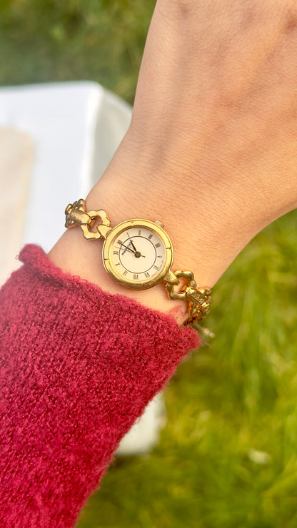 Marie Claire Vintage Watch - Gold Plated