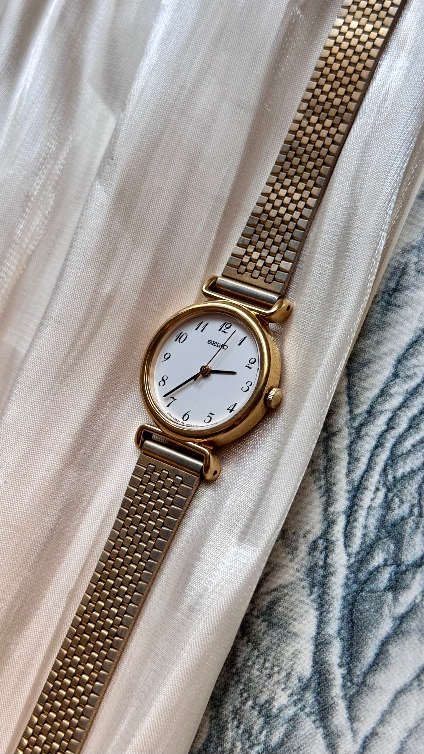 Vintage Seiko Watch 1993 - Gold Plated