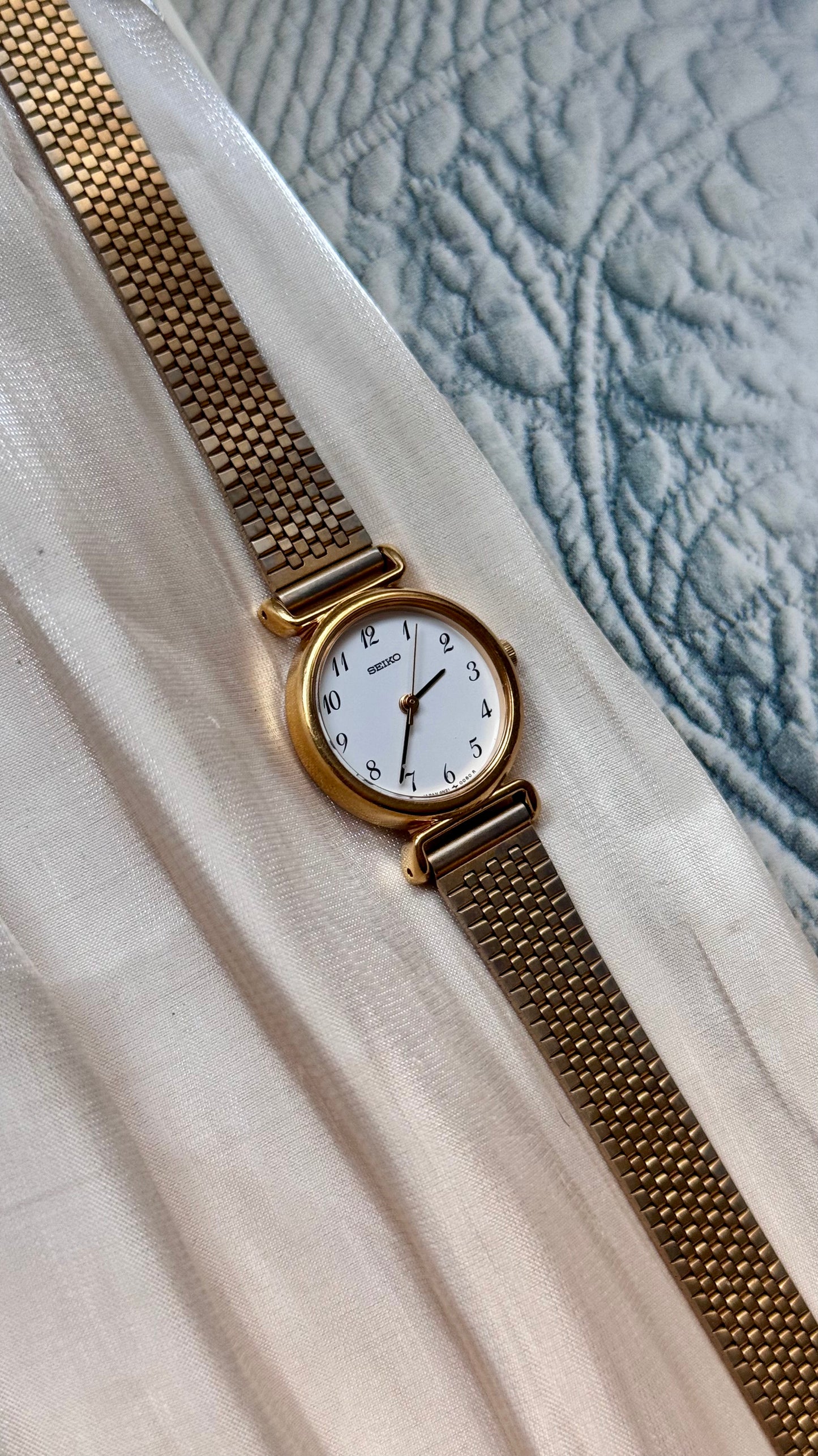 Vintage Seiko Watch 1993 - Gold Plated