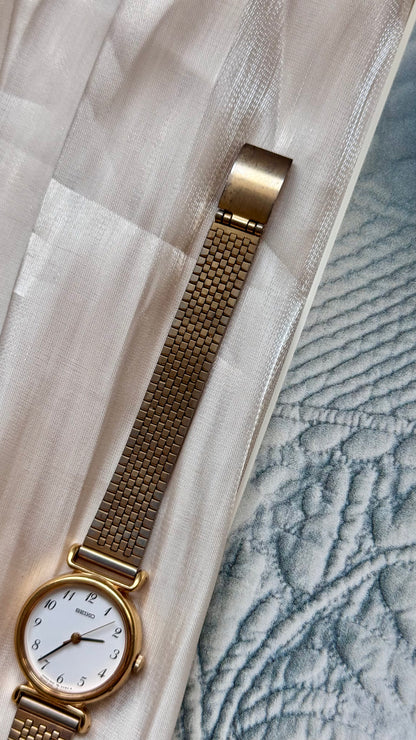 Vintage Seiko Watch 1993 - Gold Plated