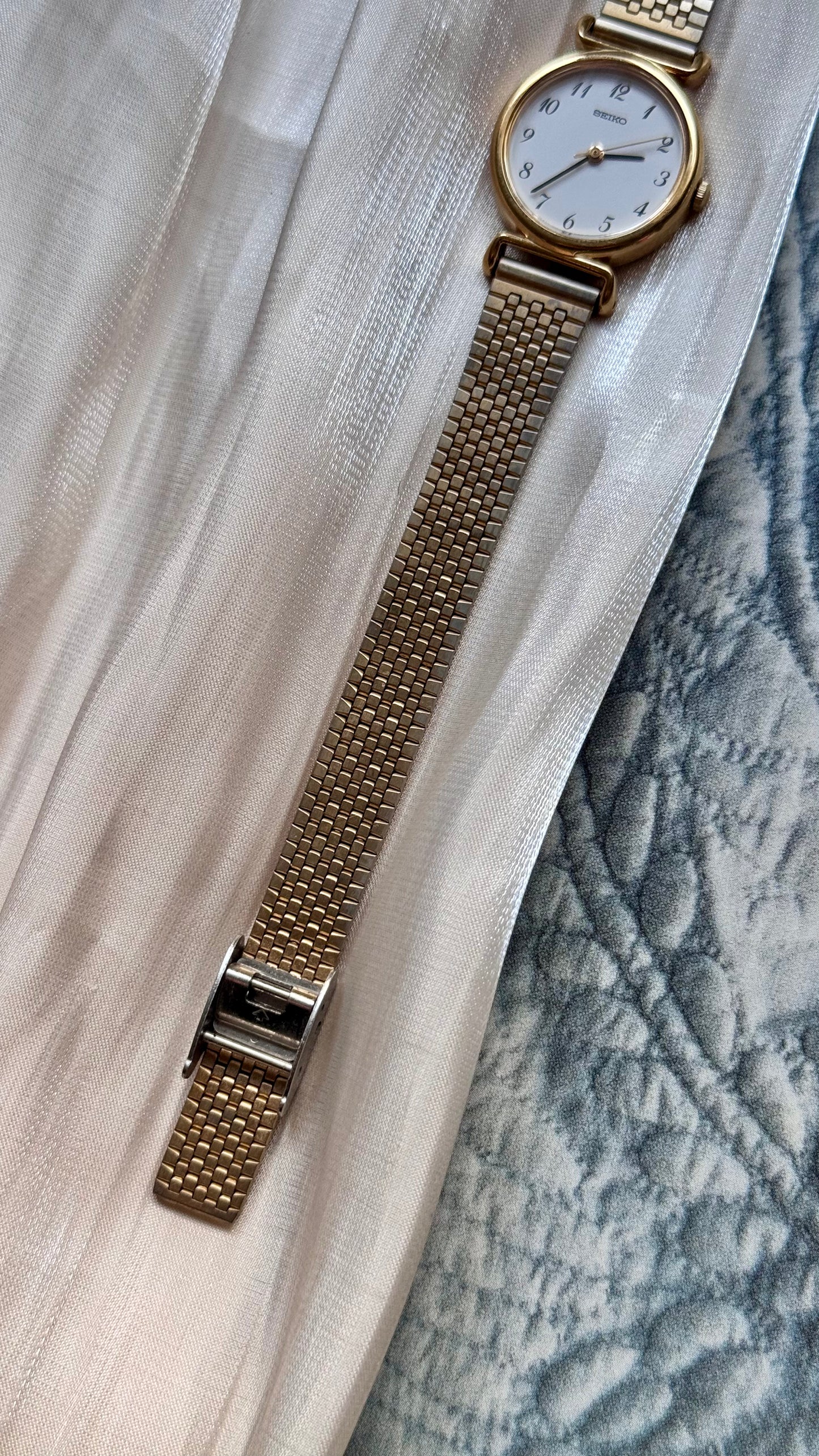 Vintage Seiko Watch 1993 - Gold Plated