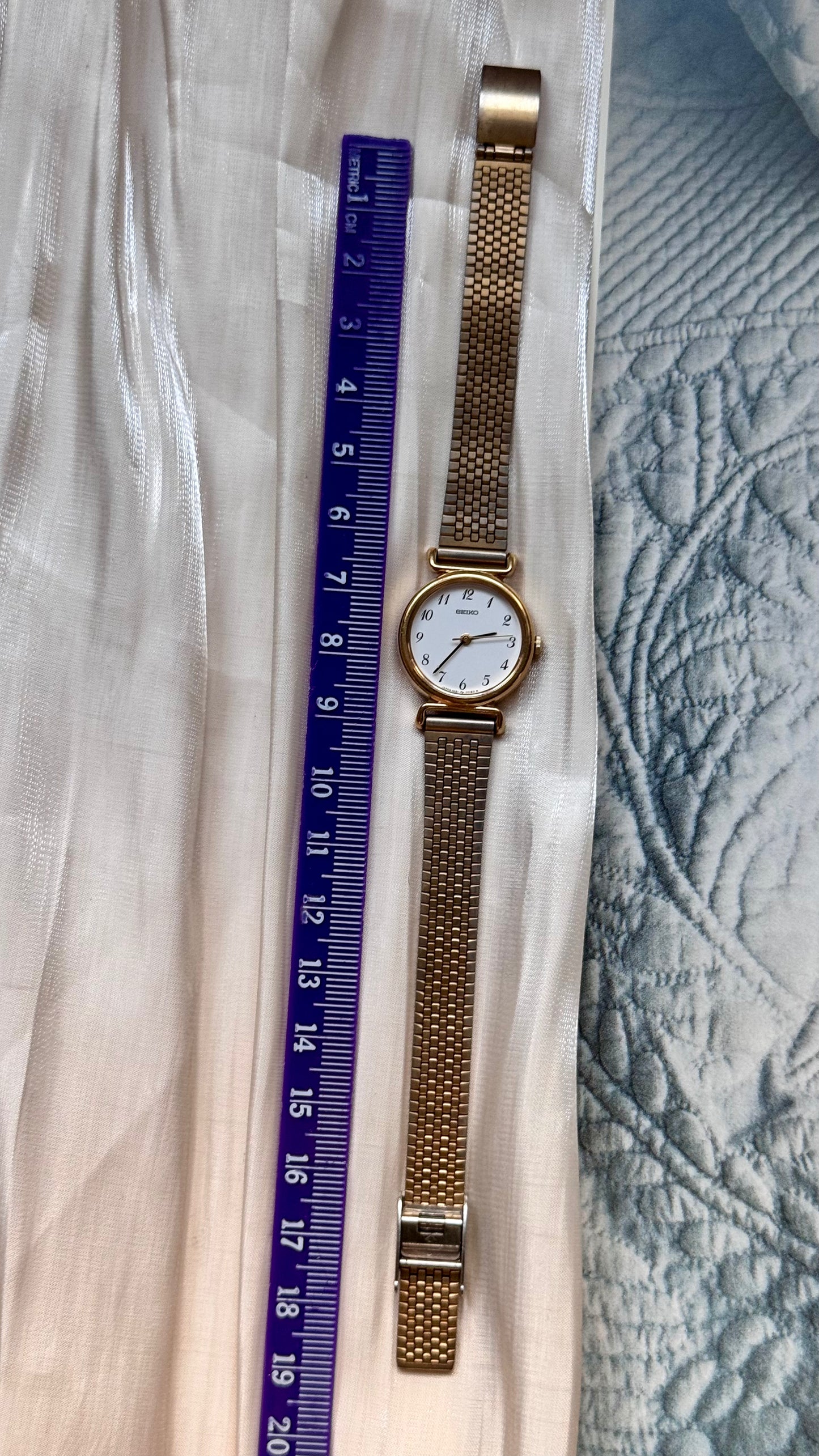 Vintage Seiko Watch 1993 - Gold Plated