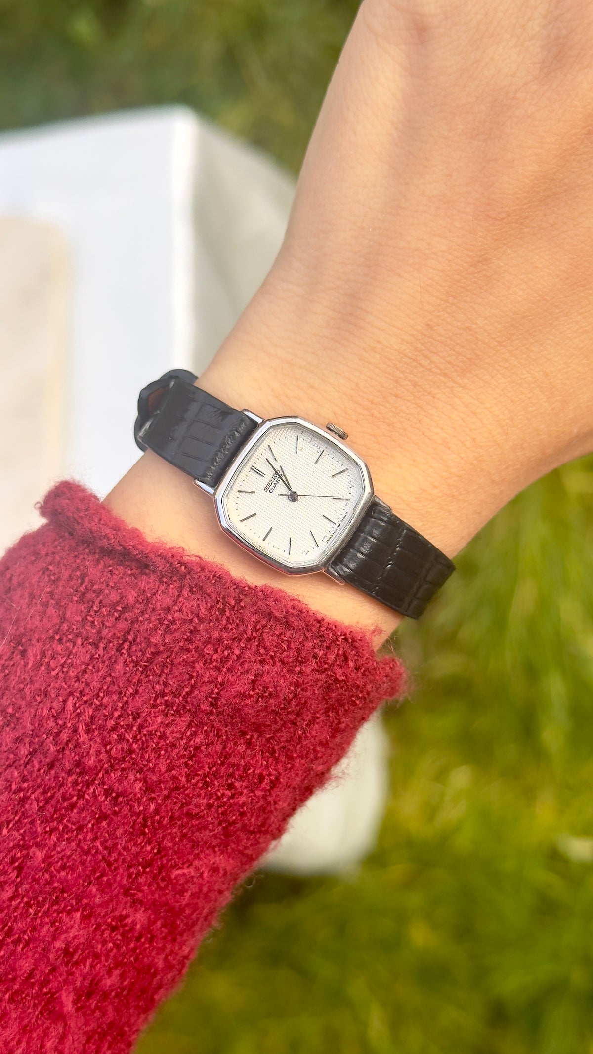 Seiko Vintage Watch 1980 - Palladium Plated