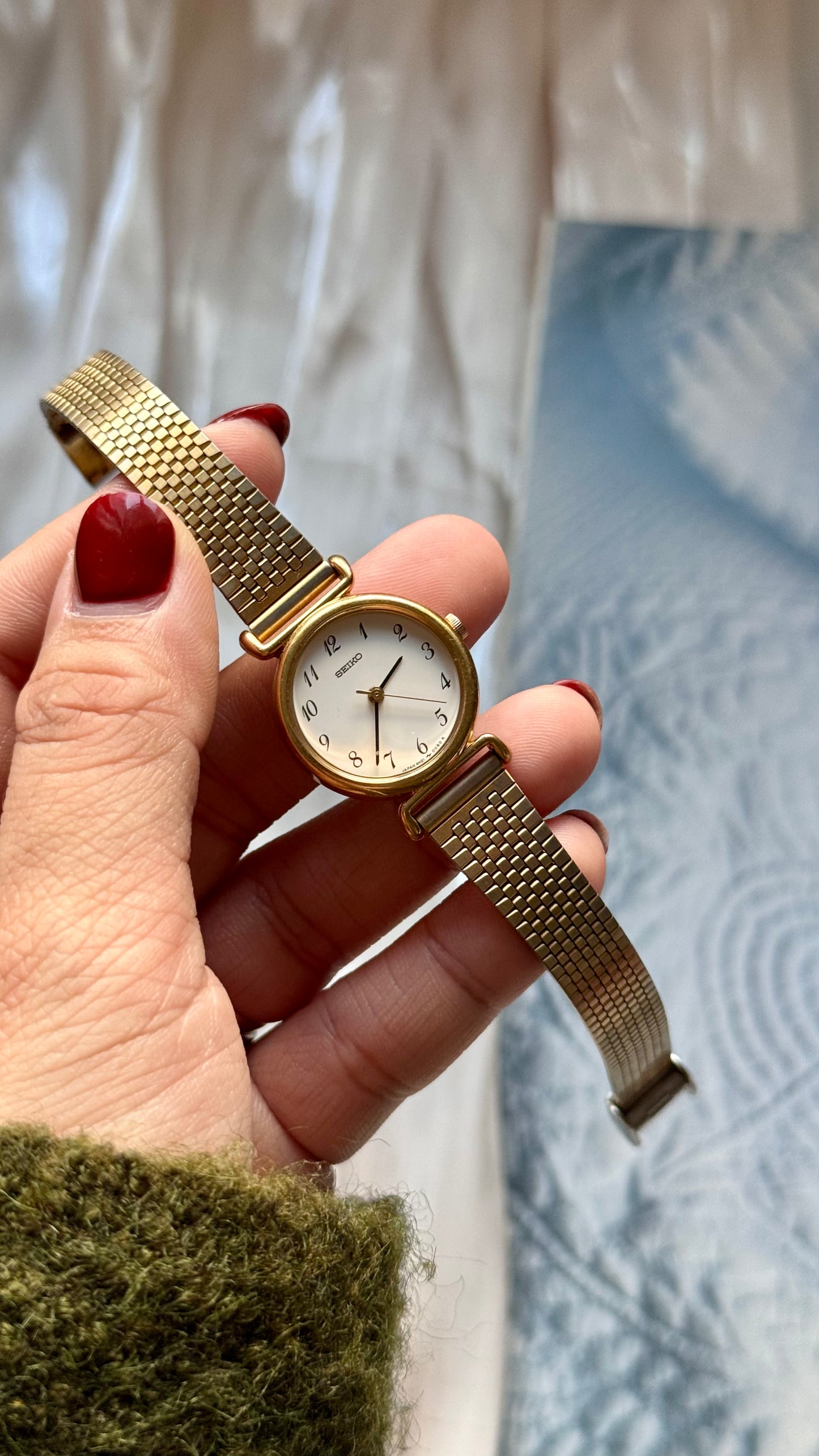 Vintage Seiko Watch 1993 - Gold Plated