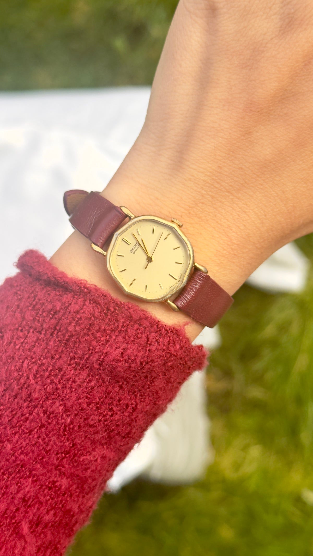 Seiko Vintage Watch 1981 - Gold Plated