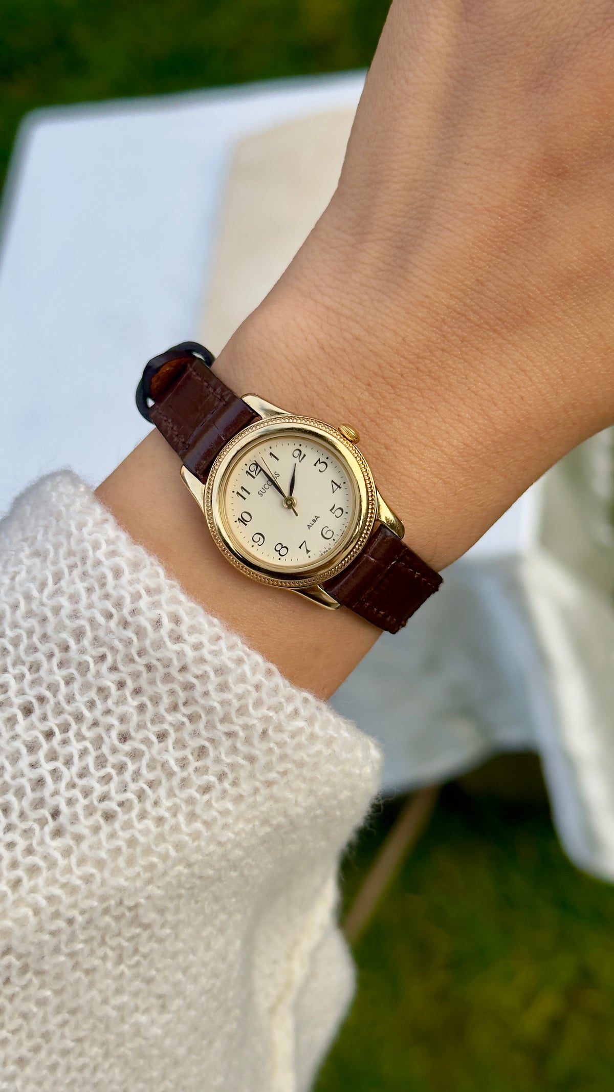 Vintage Seiko Alba Women's Watch 1995 - Gold Plated - Near Mint Condition