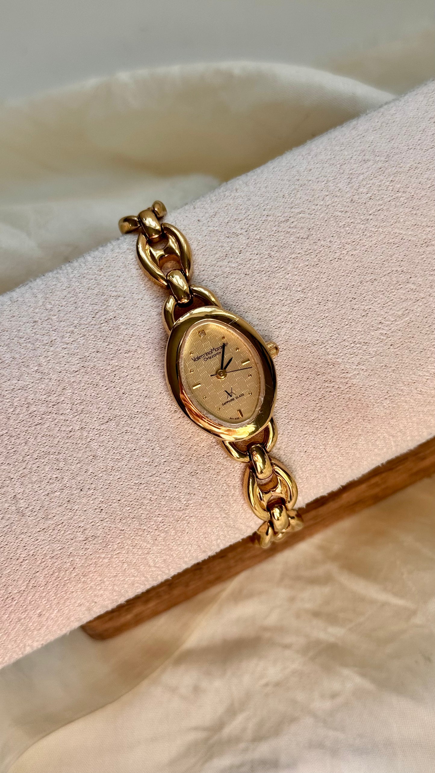Valentino Moradei Orizzonte Vintage Watch 1980s