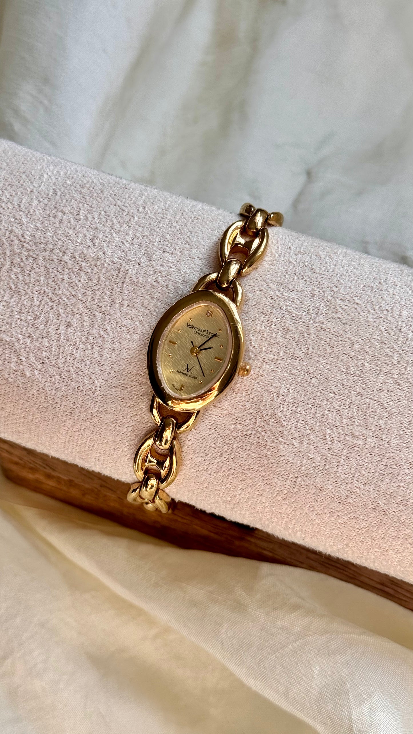 Valentino Moradei Orizzonte Vintage Watch 1980s