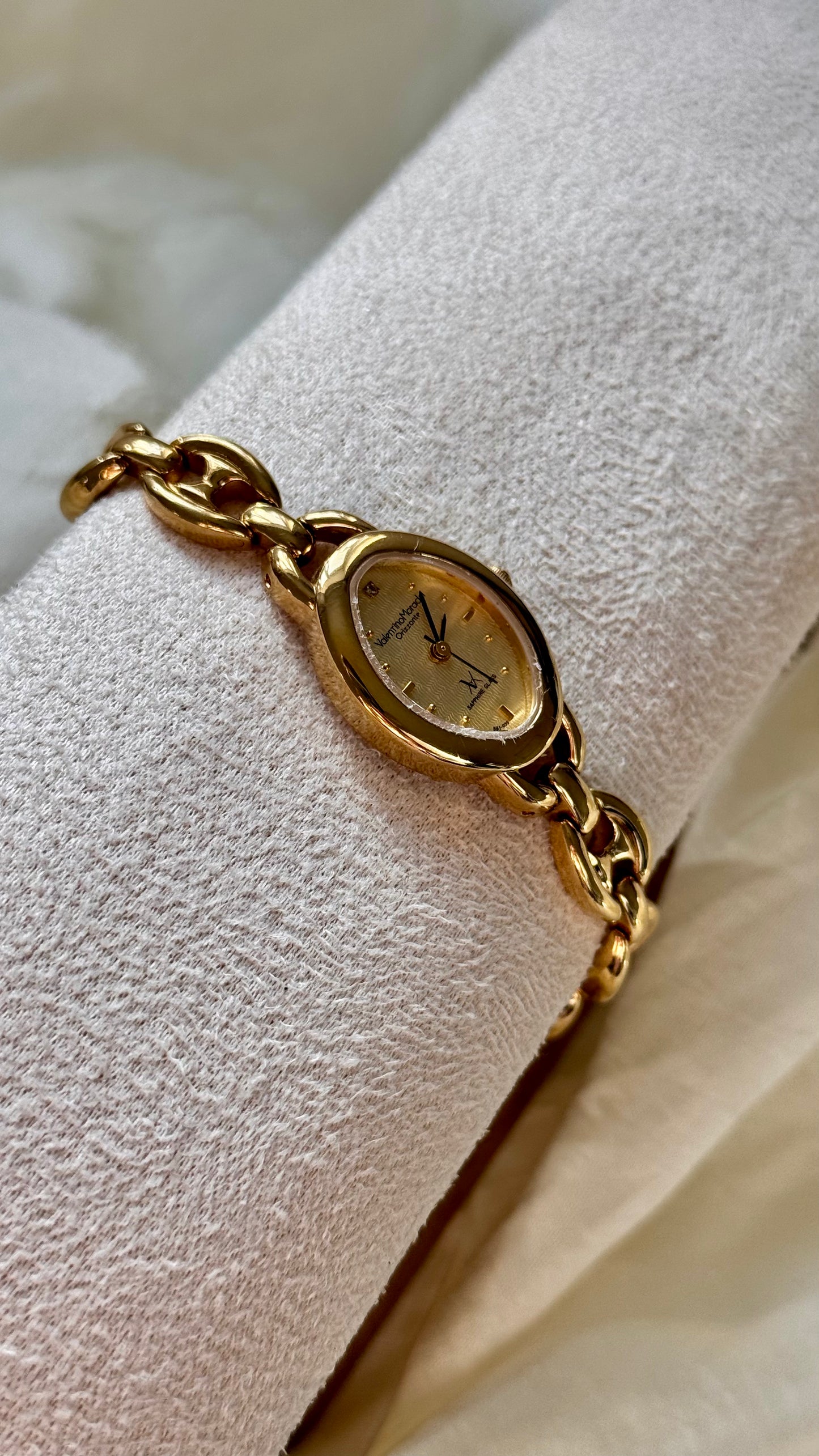 Valentino Moradei Orizzonte Vintage Watch 1980s