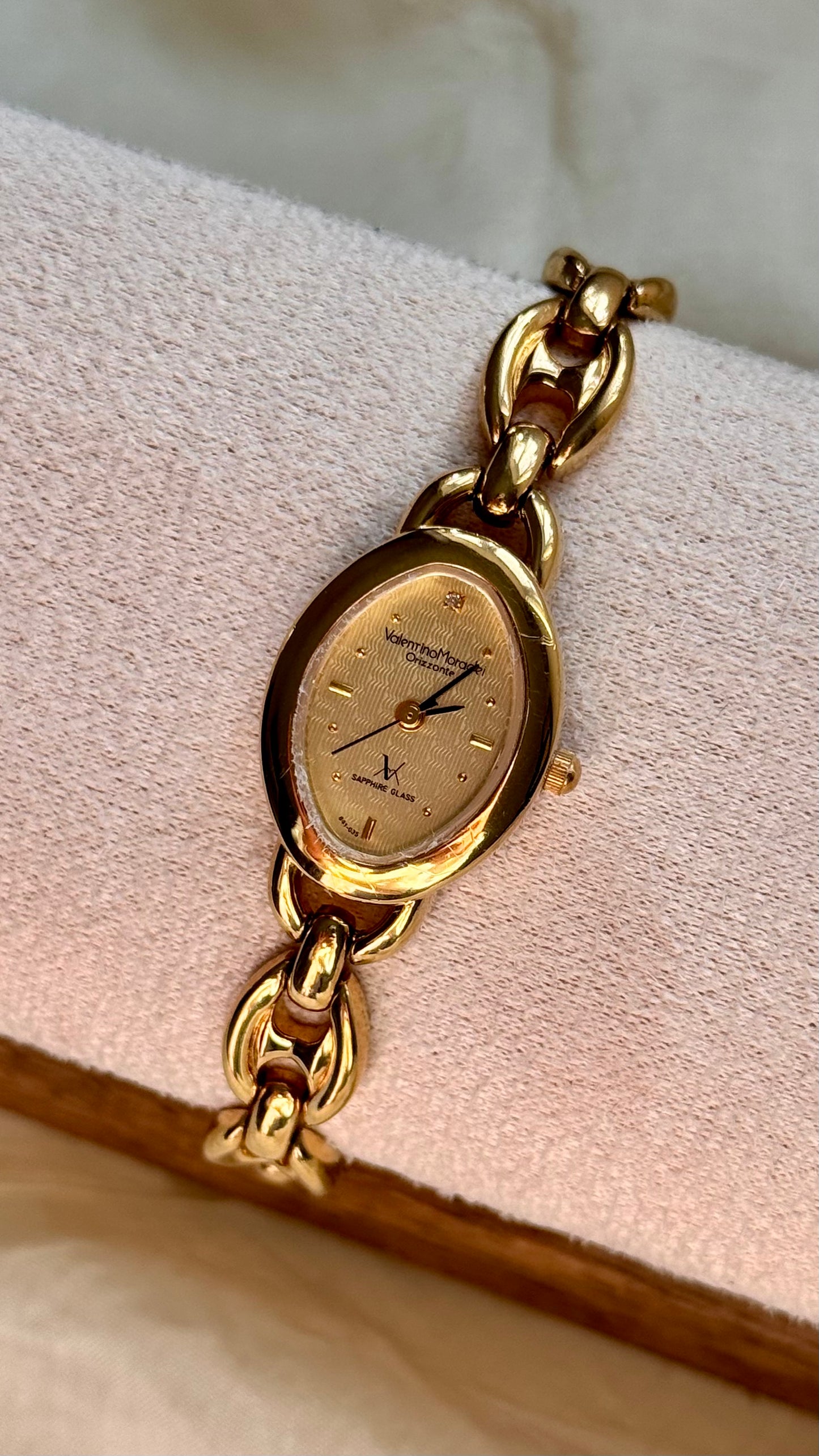 Valentino Moradei Orizzonte Vintage Watch 1980s
