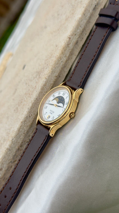 Super Rare Vintage Seiko Alba Watch- Moon Calendar - 1993