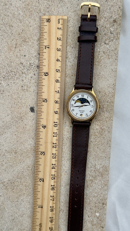 Super Rare Vintage Seiko Alba Watch- Moon Calendar - 1993