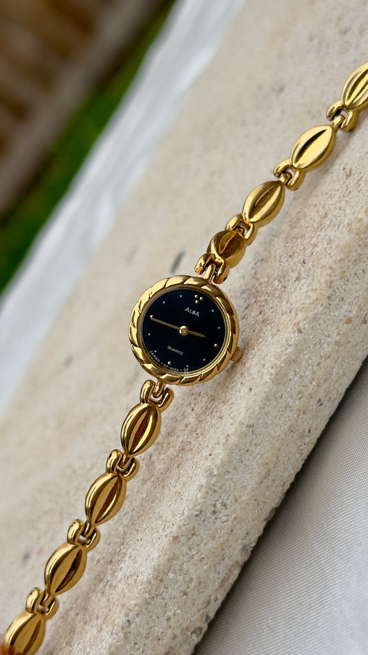 Seiko Alba Vintage Watch 1999 - Black dial