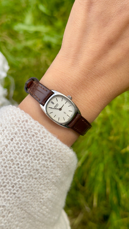 Seiko Chariot Vintage Women's Watch 1977 - Bespoke Leather