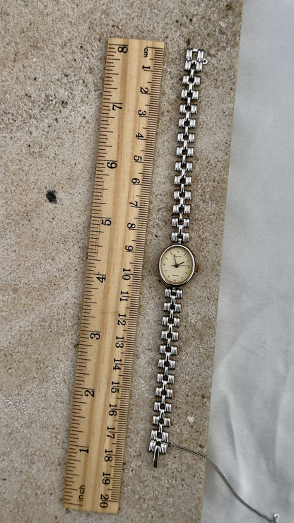 ORIENT Vintage Watch 1990s - Oval Face, Near Mint