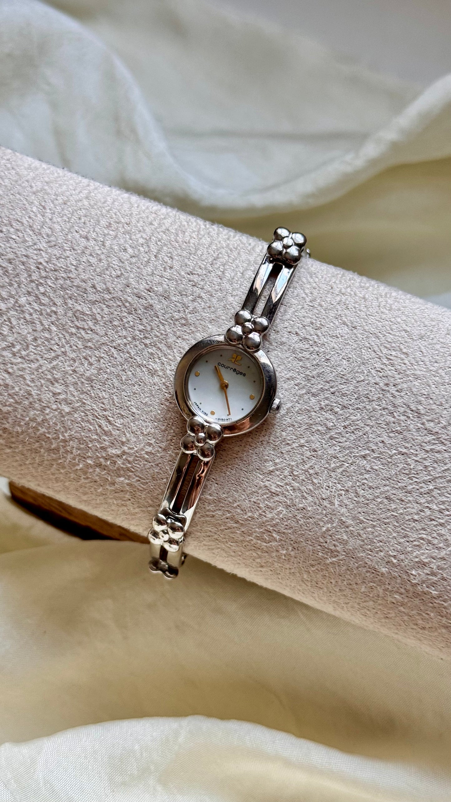 Courrèges Vintage Watch 1990s - Mother of Pearl Dial