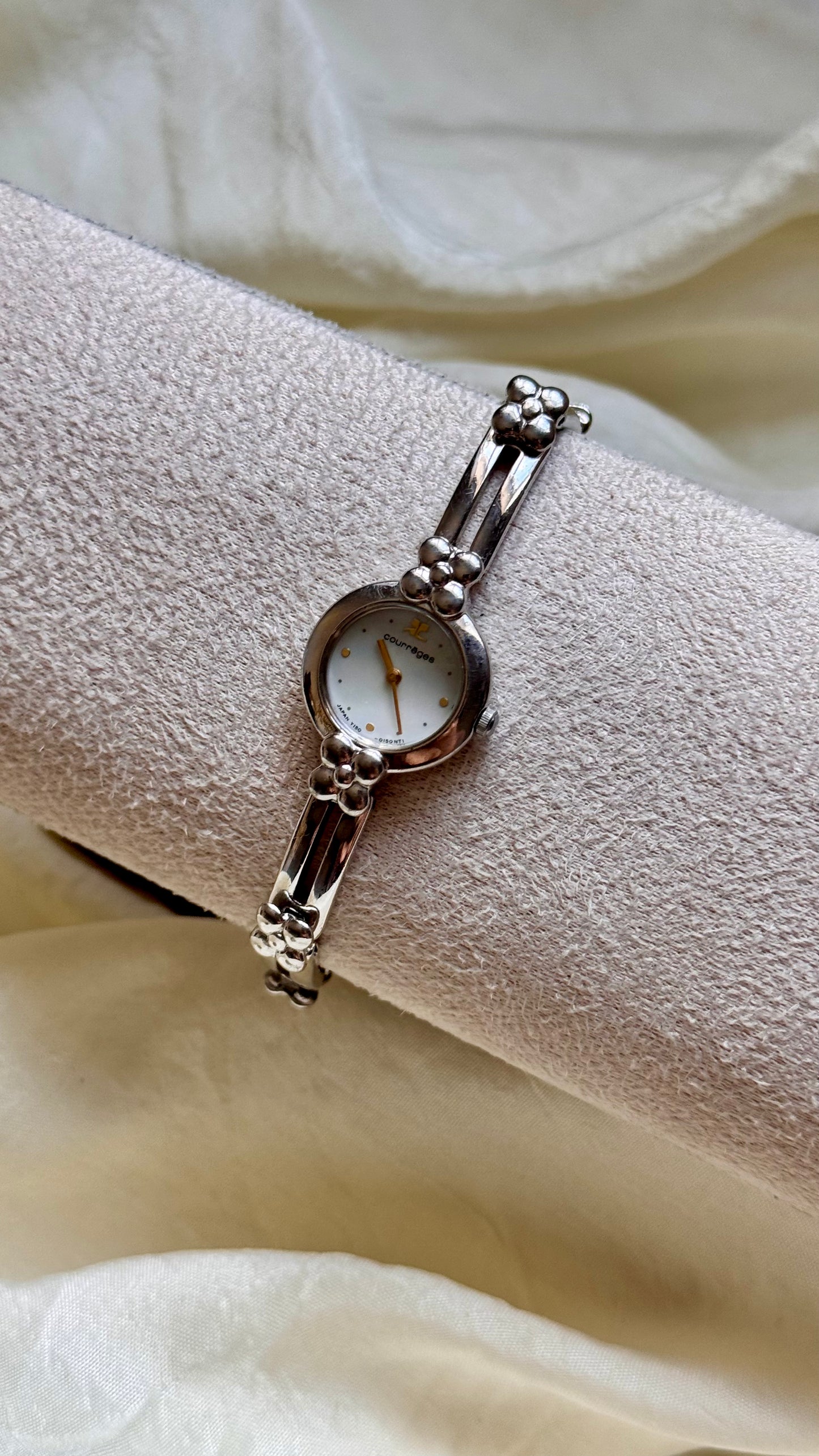 Courrèges Vintage Watch 1990s - Mother of Pearl Dial