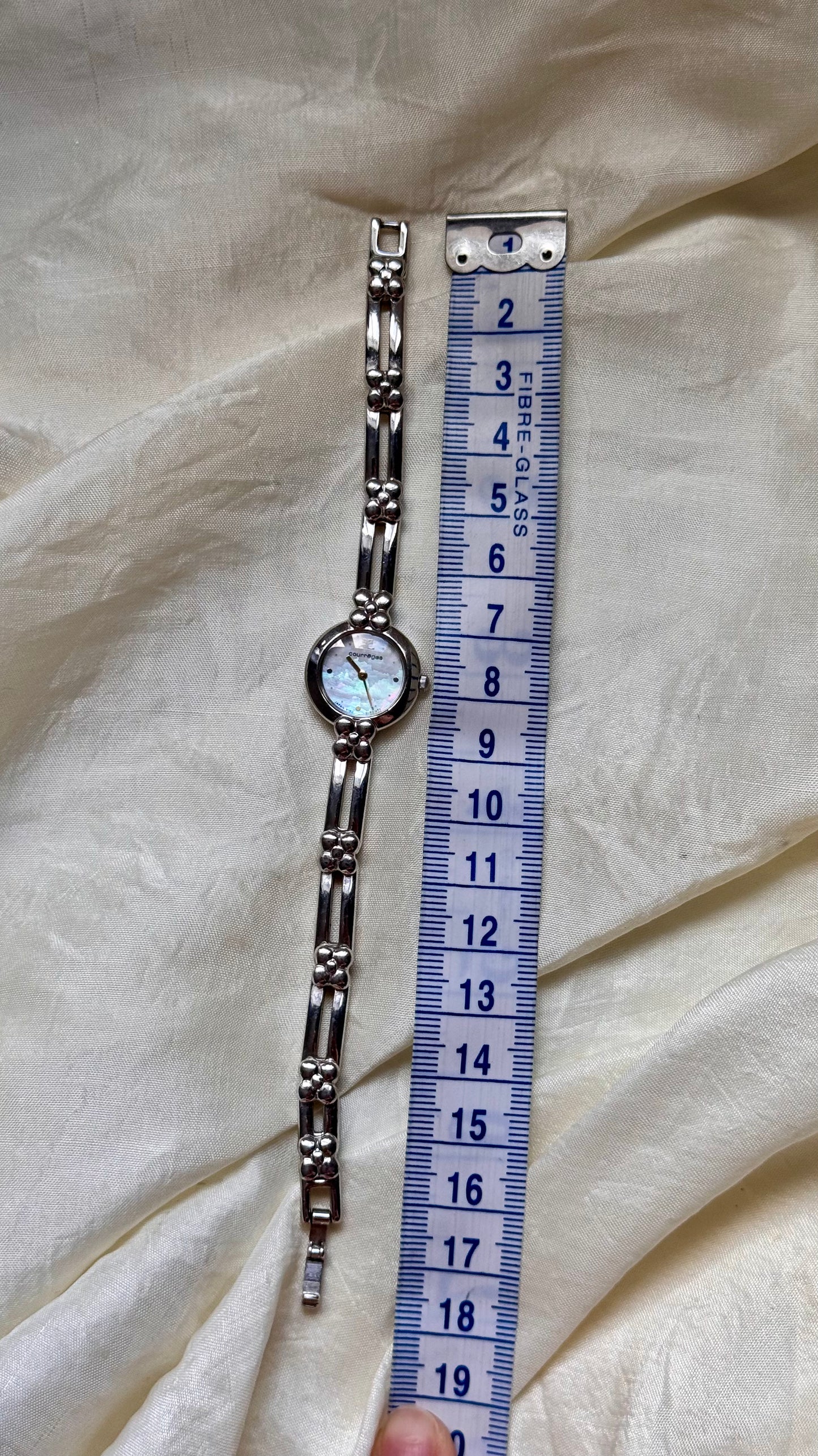 Courrèges Vintage Watch 1990s - Mother of Pearl Dial