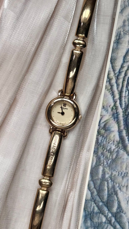 Marie Claire vintage watch - 18ct Gold Plated