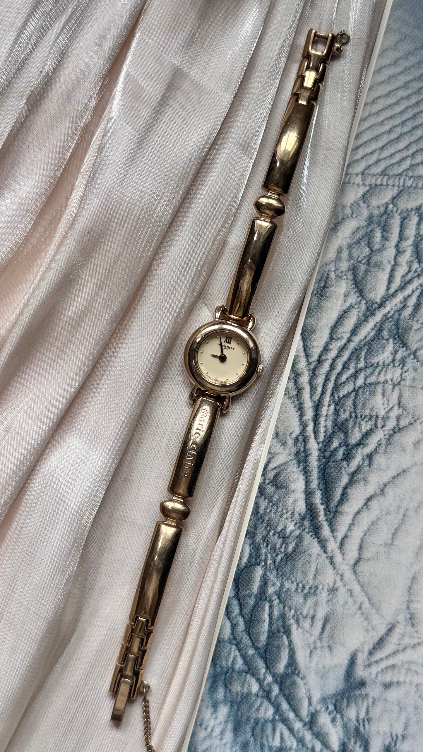 Marie Claire vintage watch - 18ct Gold Plated