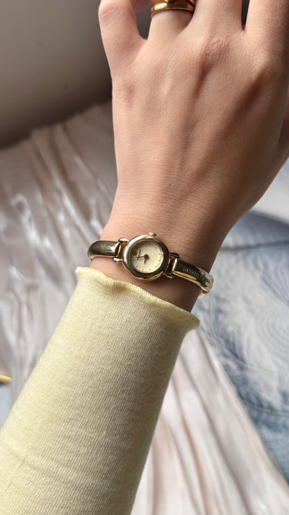 Marie Claire vintage watch - 18ct Gold Plated