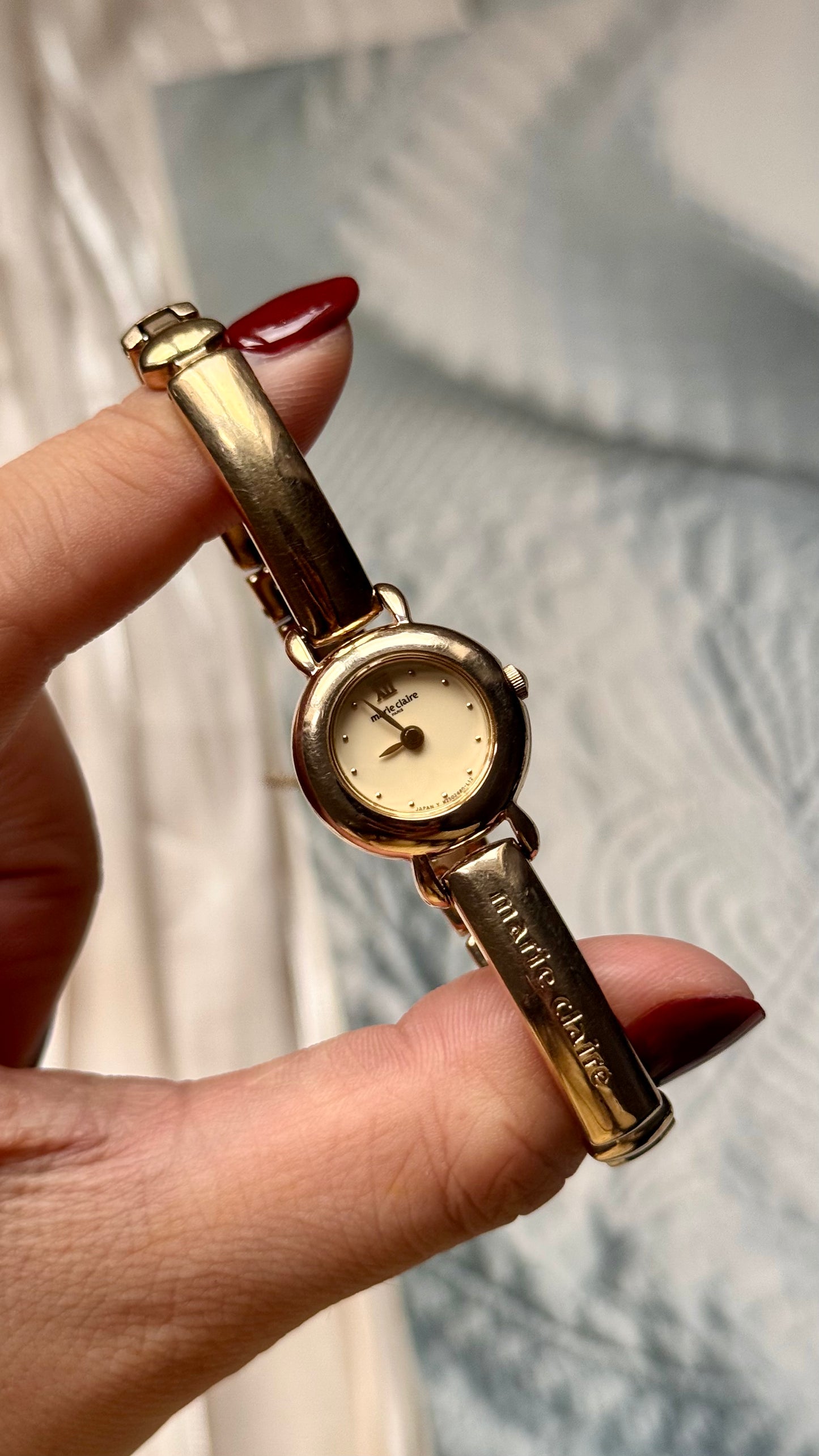 Marie Claire vintage watch - 18ct Gold Plated