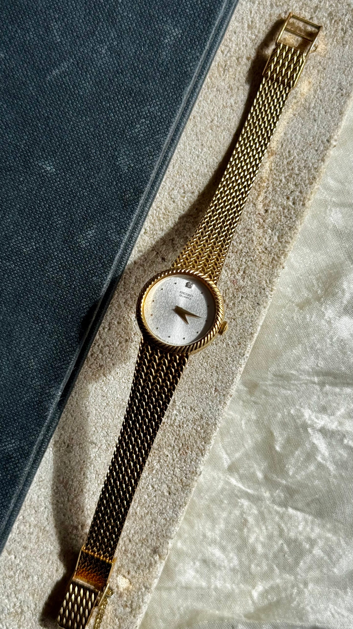 Super Rare Find Vintage Seiko Watch 1994 - 18ct Gold Plated