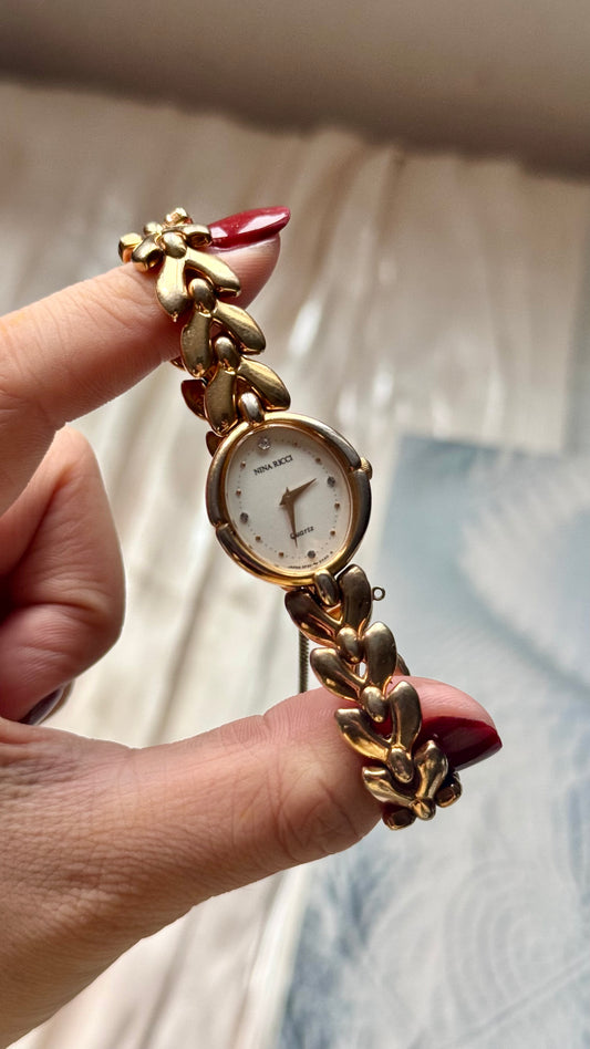 Vintage Nina Ricci Watch 1990s