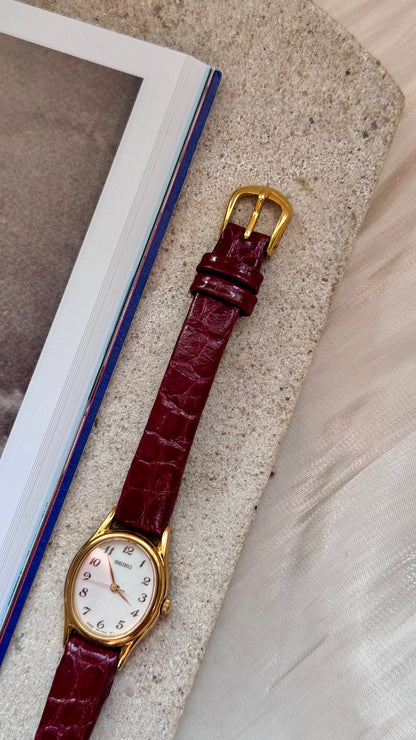 Seiko 1994 vintage watch - gold plated
