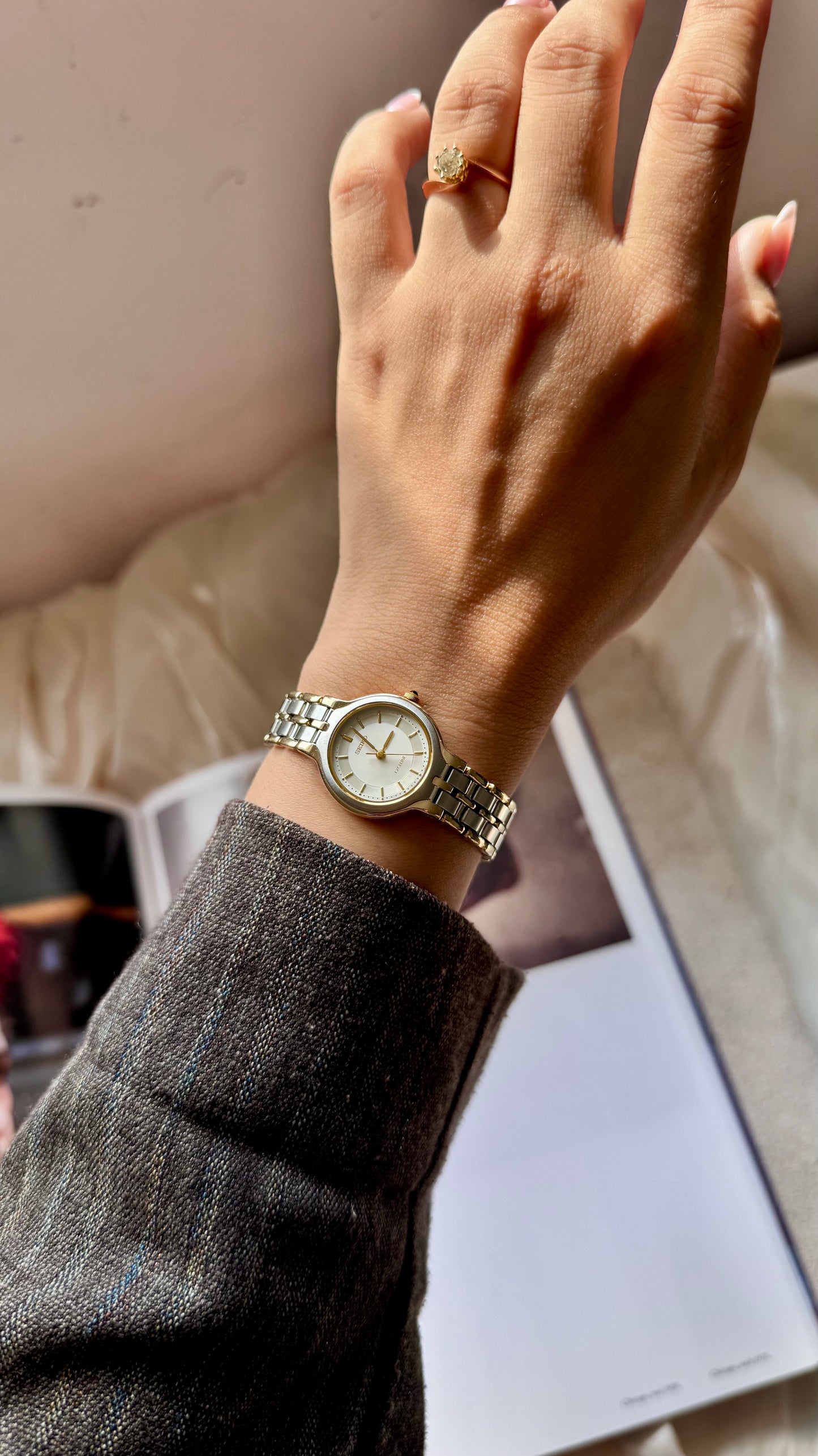 Seiko Exceline vintage watch 1990