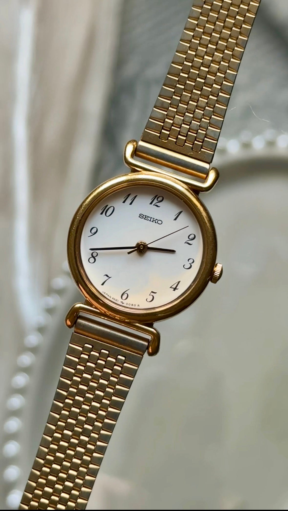 Vintage Seiko Watch 1993 - Gold Plated