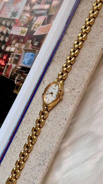 Seiko vintage watch - genuine rubies