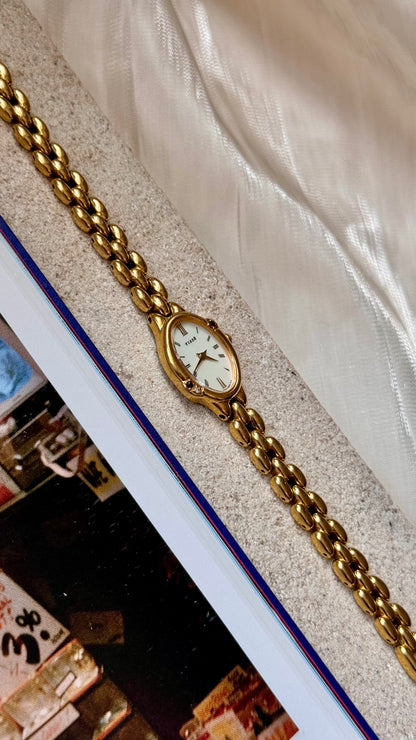 Seiko vintage watch - genuine rubies