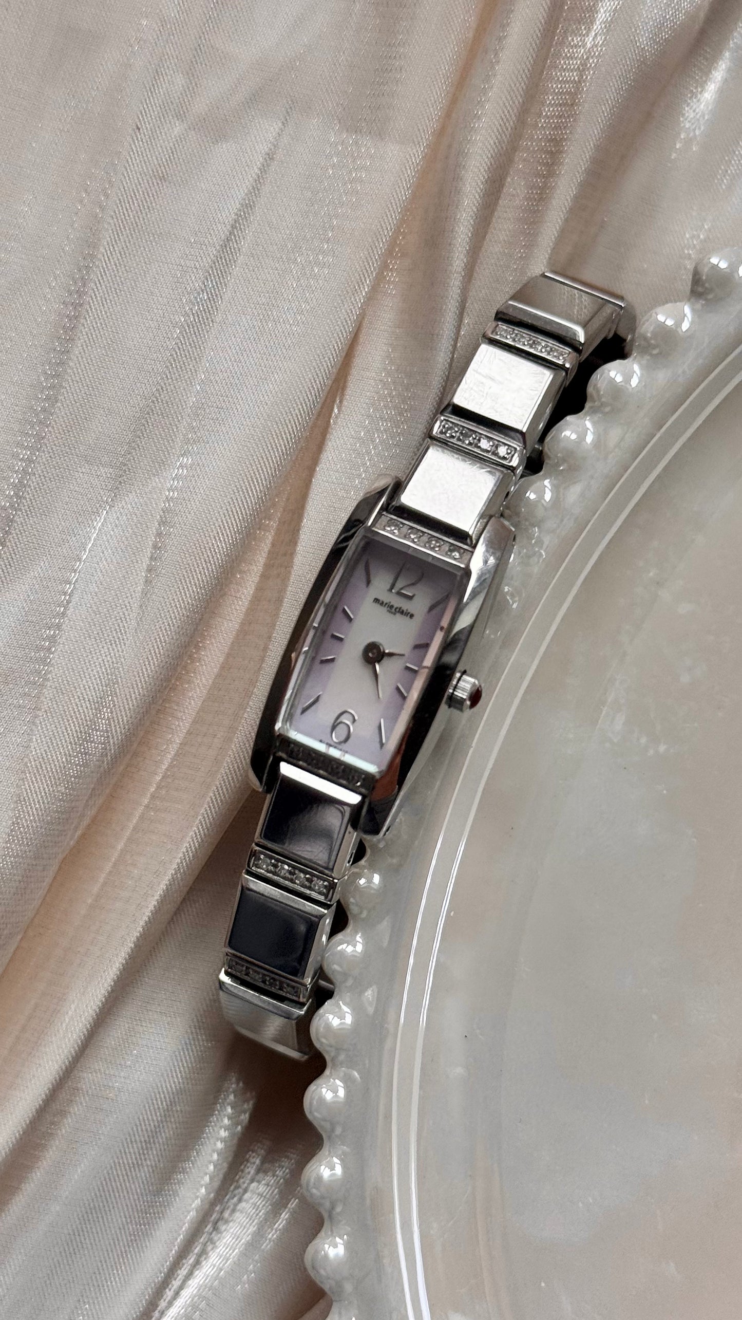 Vintage Marie Claire Dress Watch - Mother Of Pearl Dial