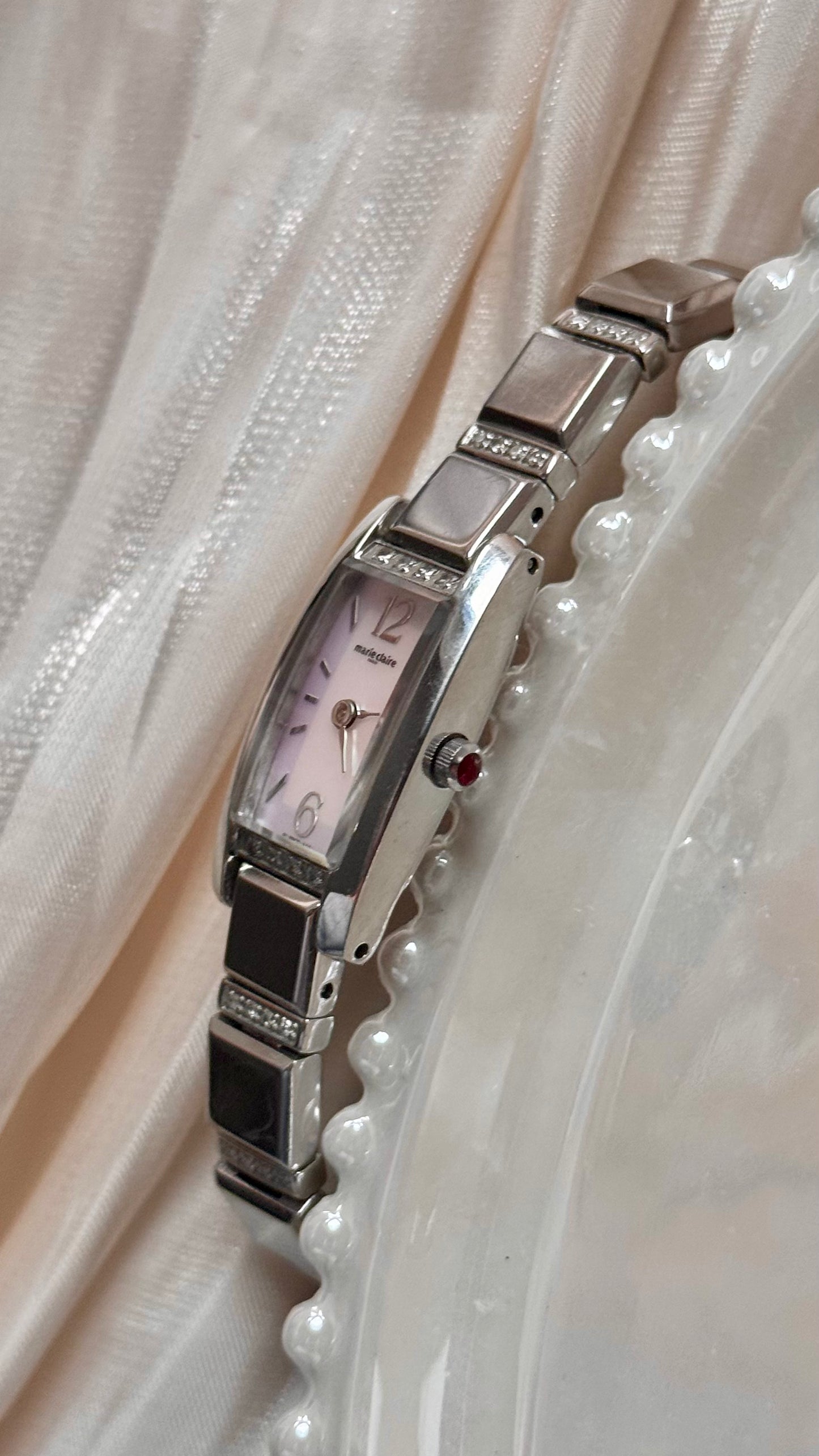 Vintage Marie Claire Dress Watch - Mother Of Pearl Dial