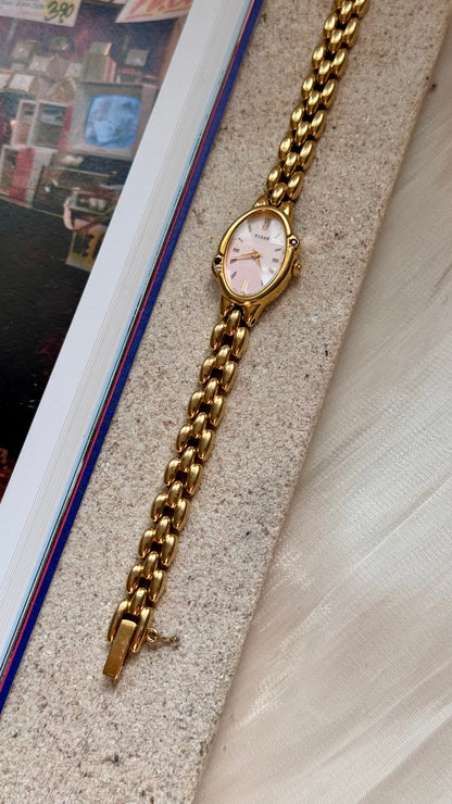 Seiko vintage watch - genuine rubies