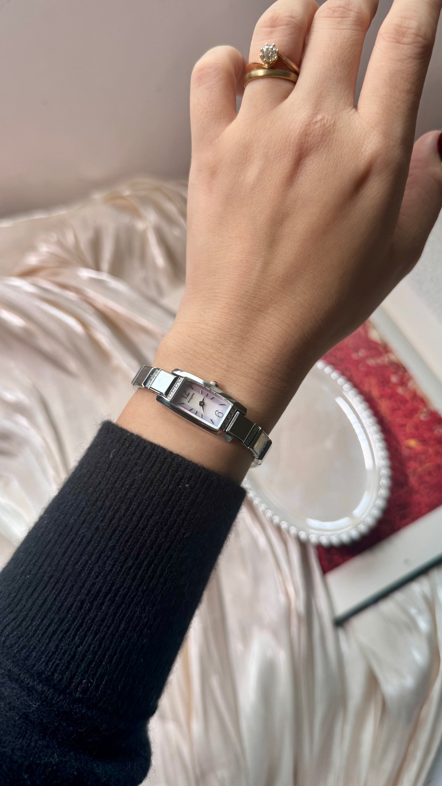 Vintage Marie Claire Dress Watch - Mother Of Pearl Dial