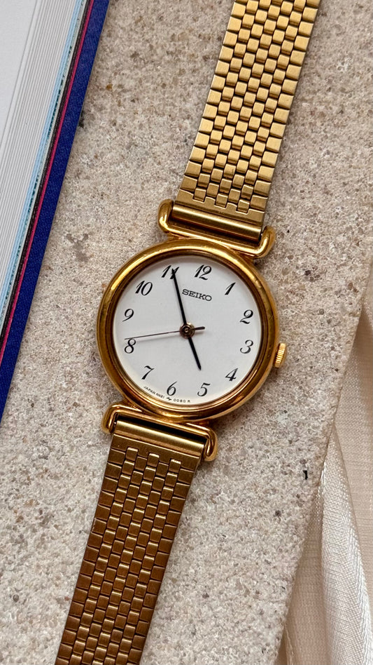 Seiko vintage watch - gold plated