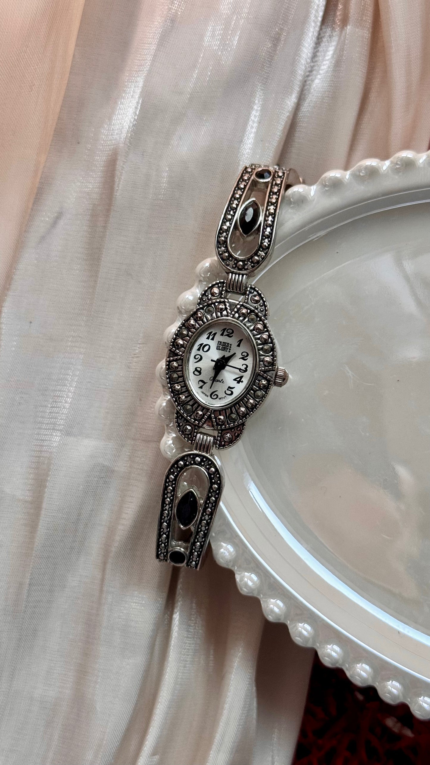 1990s Art Deco Vintage Bangle Watch - Super Rare Find