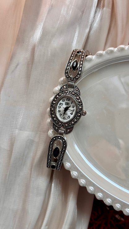 1990s Art Deco Vintage Bangle Watch - Super Rare Find