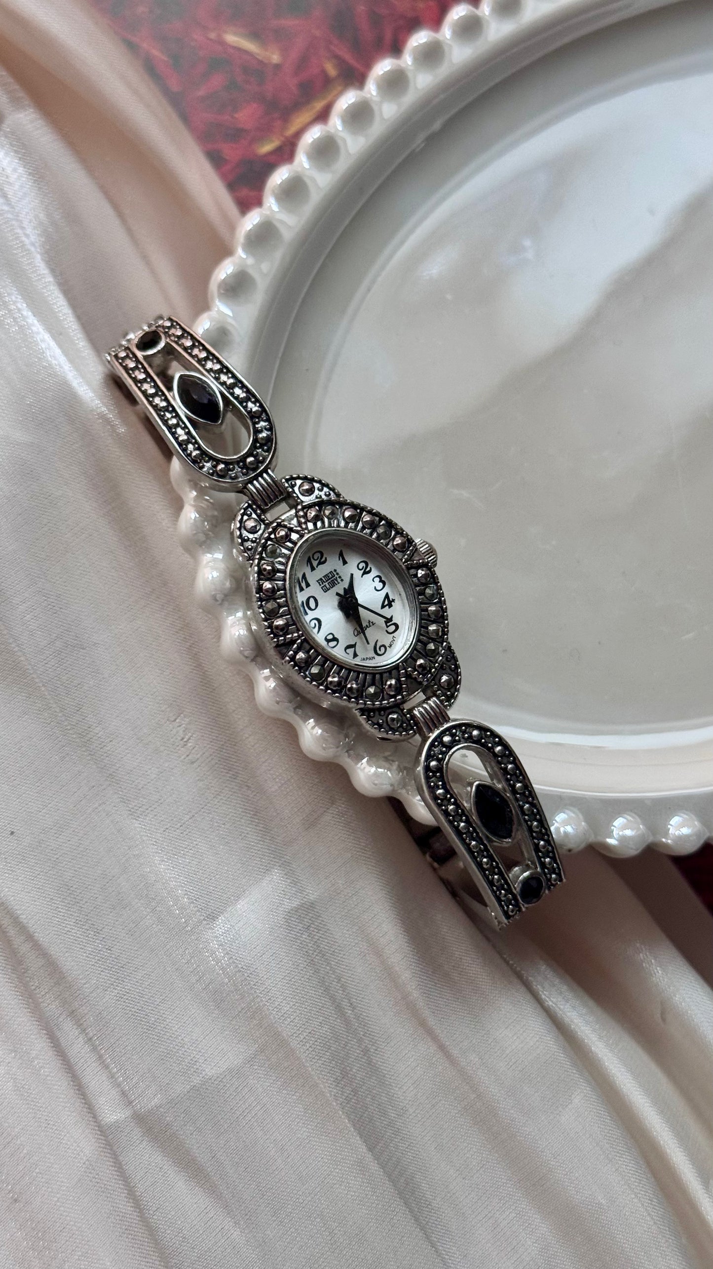 1990s Art Deco Vintage Bangle Watch - Super Rare Find