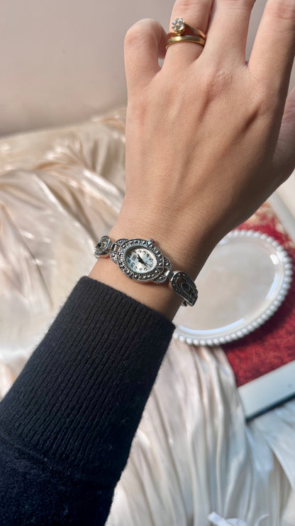 1990s Art Deco Vintage Bangle Watch - Super Rare Find