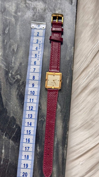 Nina Ricci x Seiko 1982 Vintage Watch - Bespoke leather