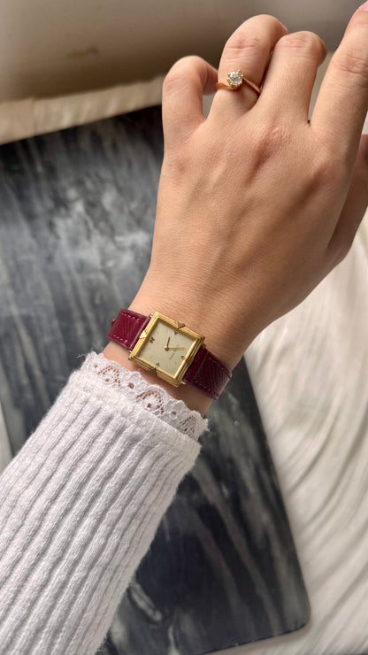 Nina Ricci x Seiko 1982 Vintage Watch - Bespoke leather