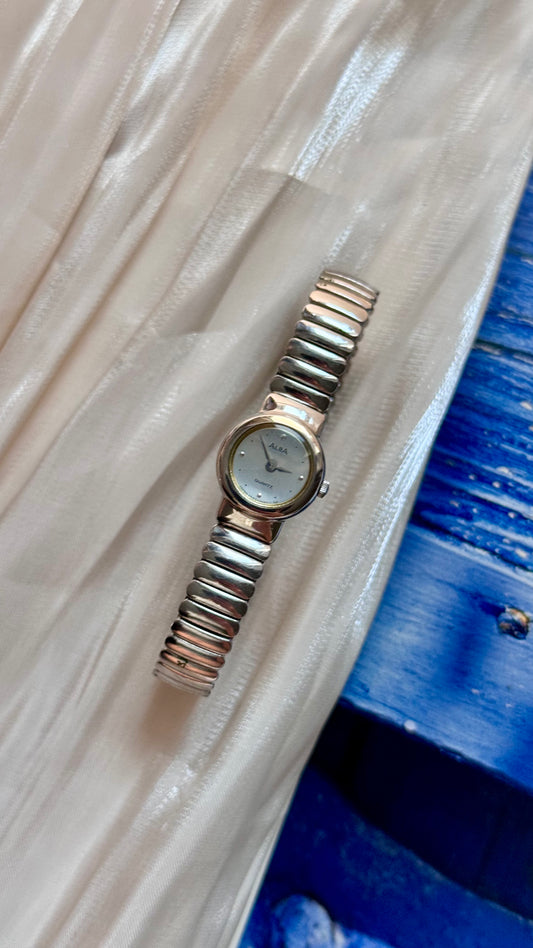 Vintage Alba Seiko Watch - Stretch Strap