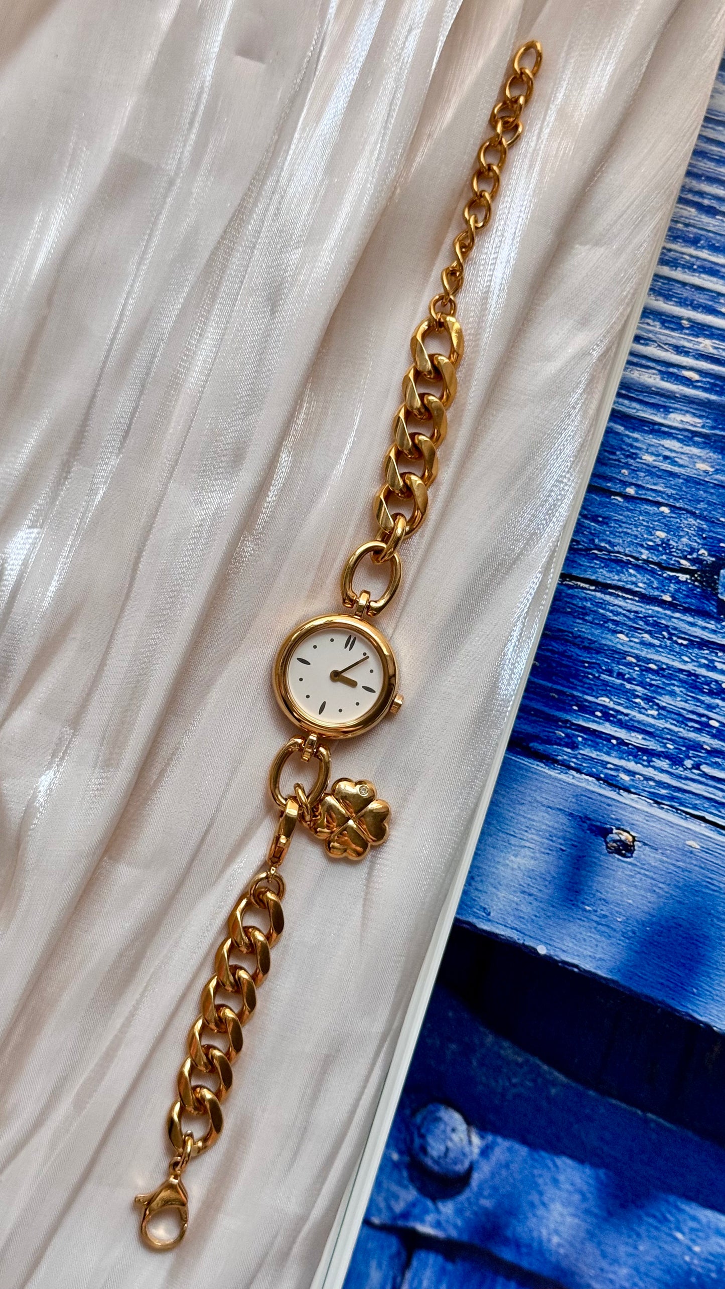 Noevir Vintage Watch - Gold Plated