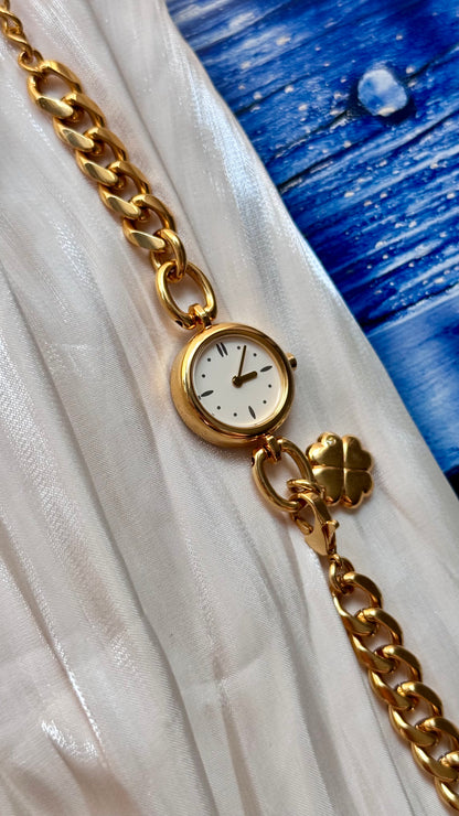 Noevir Vintage Watch - Gold Plated