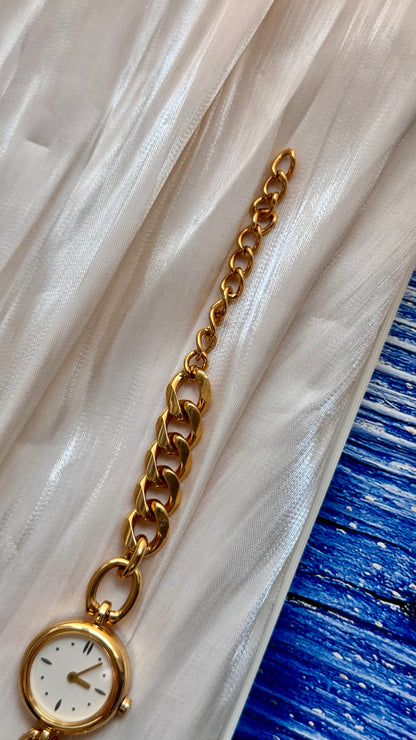 Noevir Vintage Watch - Gold Plated