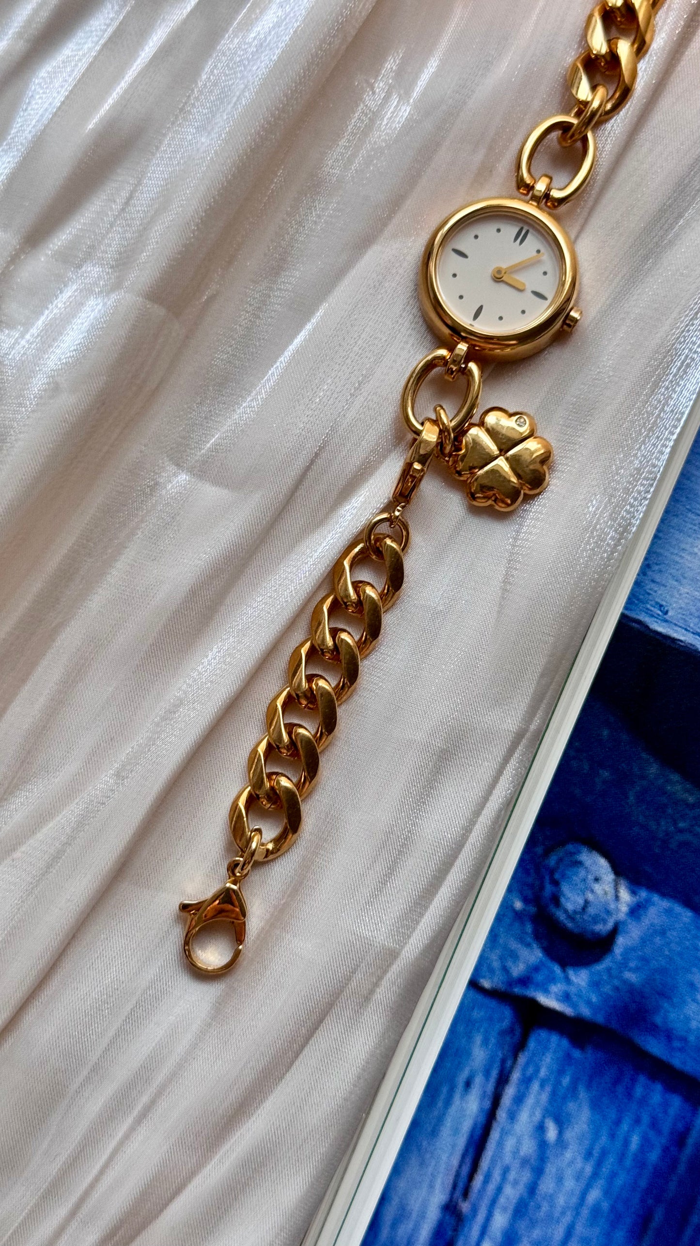 Noevir Vintage Watch - Gold Plated