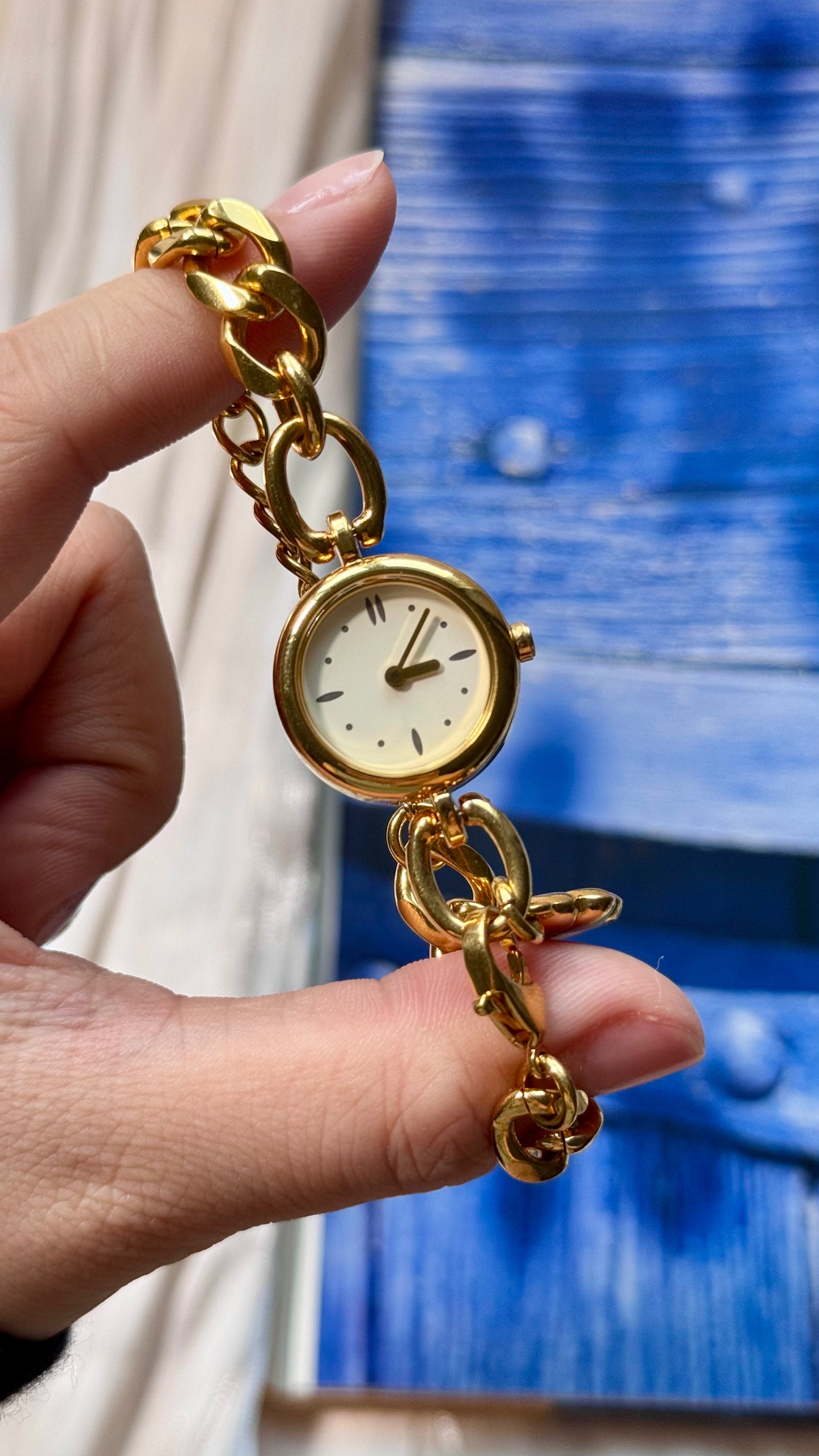 Noevir Vintage Watch - Gold Plated